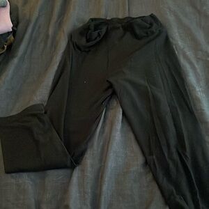 Plain capris leggings